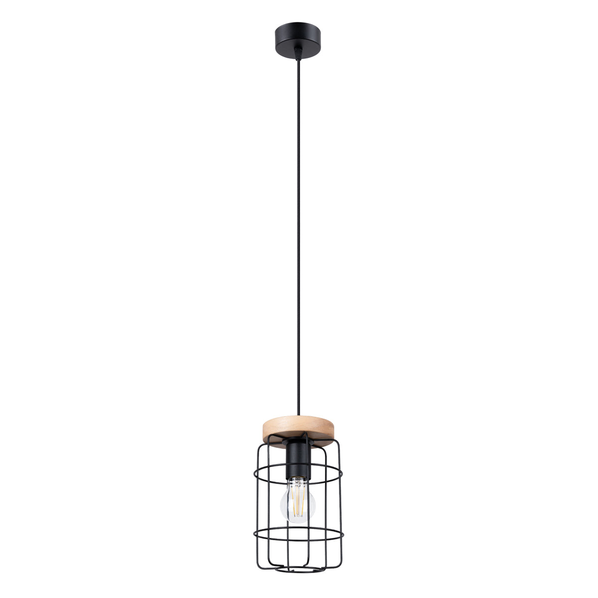 Industrial Cage Pendant Lamp 1