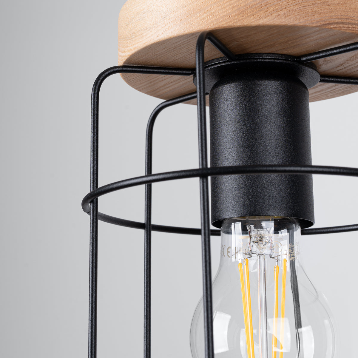 Industrial Cage Pendant Lamp 1