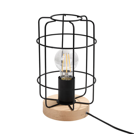 Industrial Cage Table Lamp
