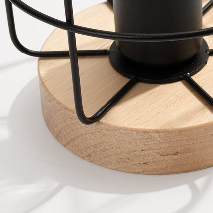 Industrial Cage Table Lamp