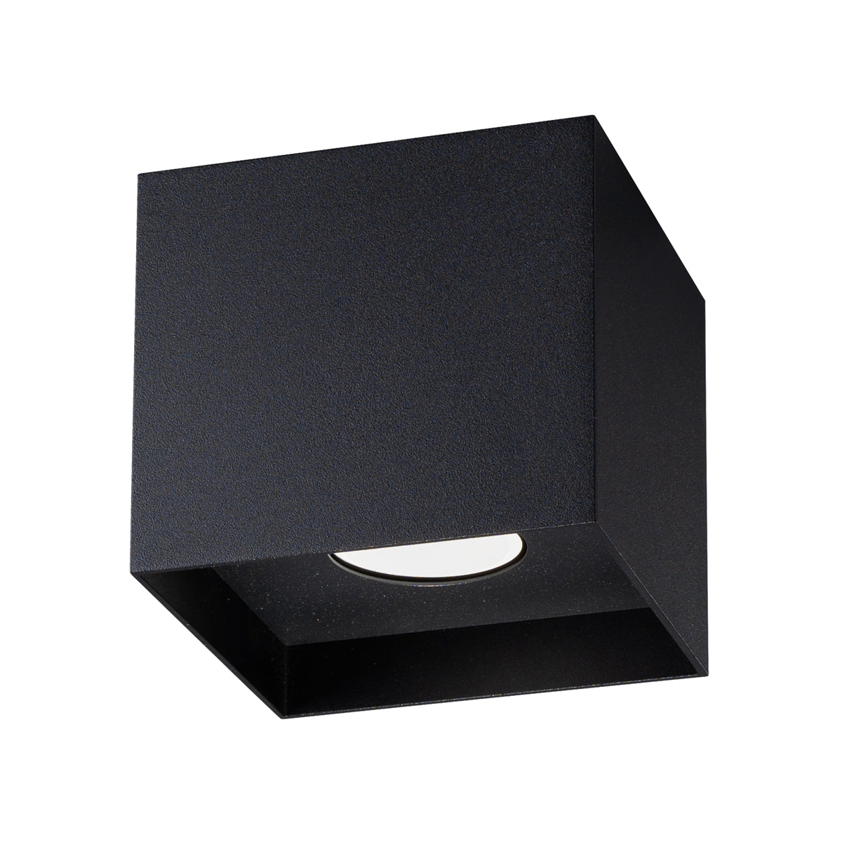 Timeless Cube Ceiling Light in Black