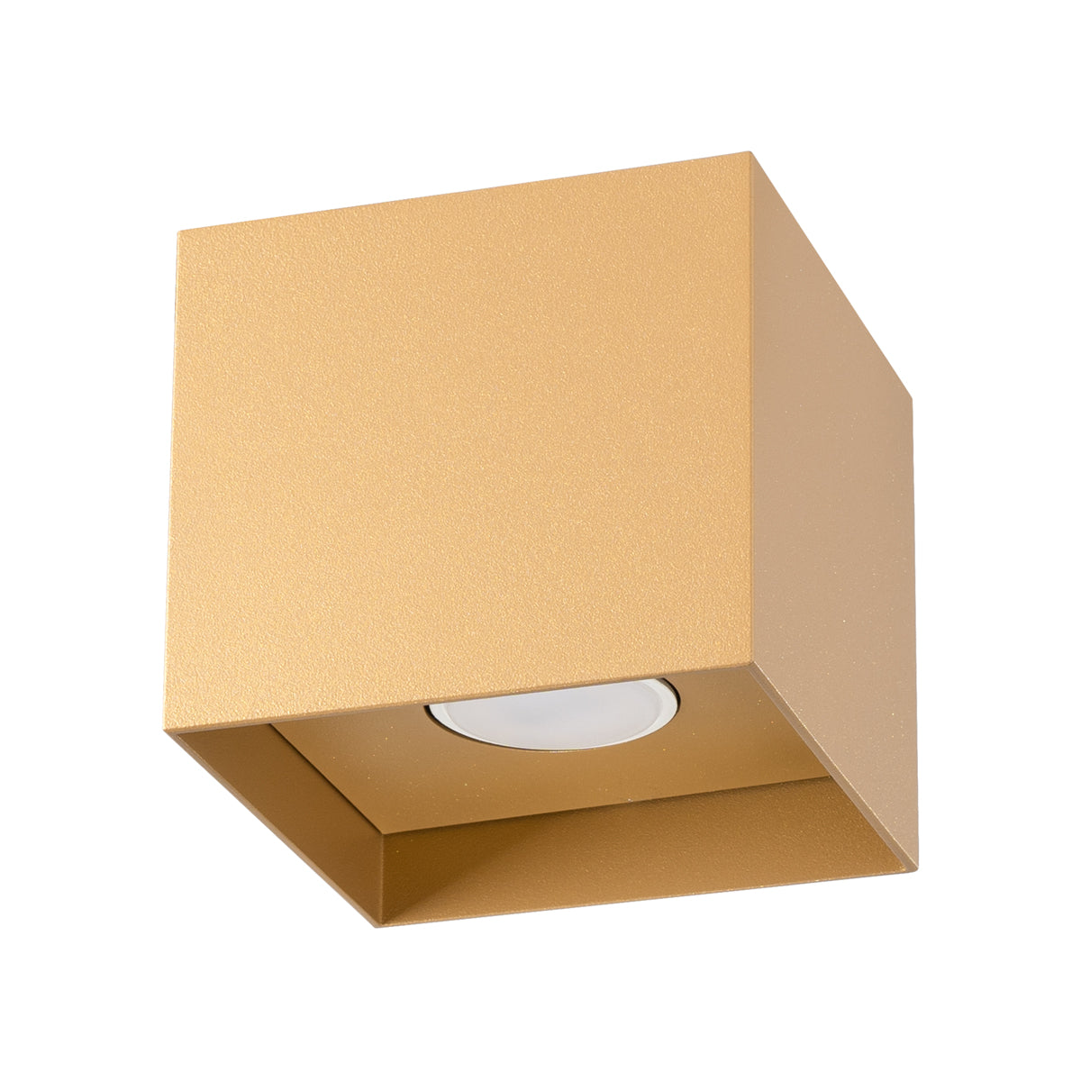 Timeless Cube Ceiling Light Gold