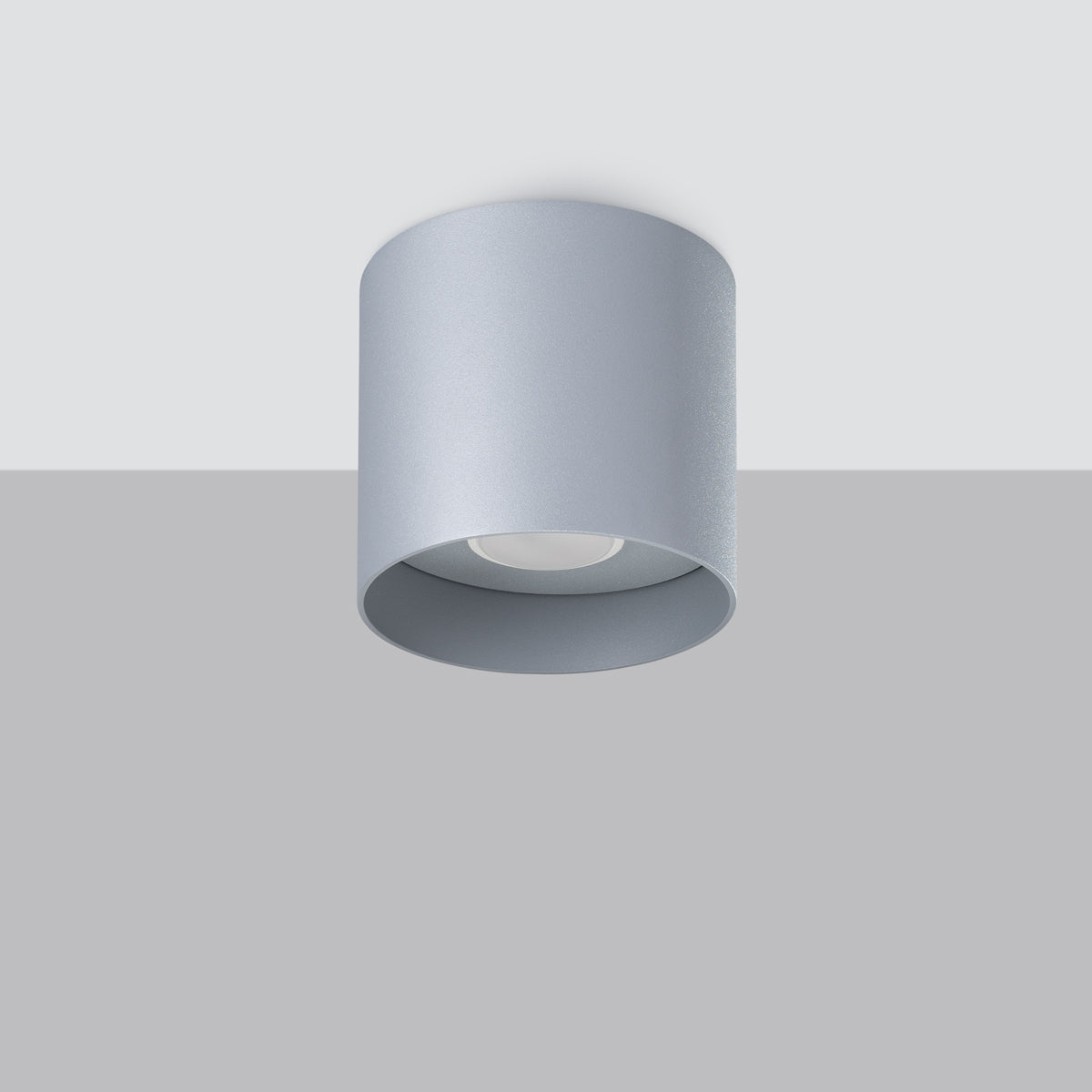 Timeless Cylinder Ceiling Light Grey