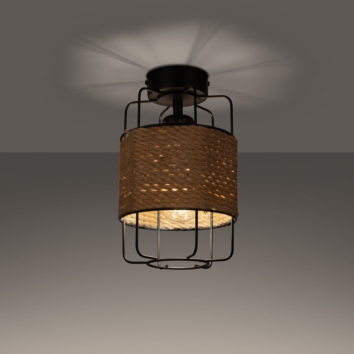 Rope Design Ceiling Light