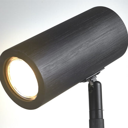 Lampadaire Java Bambou Noir LED