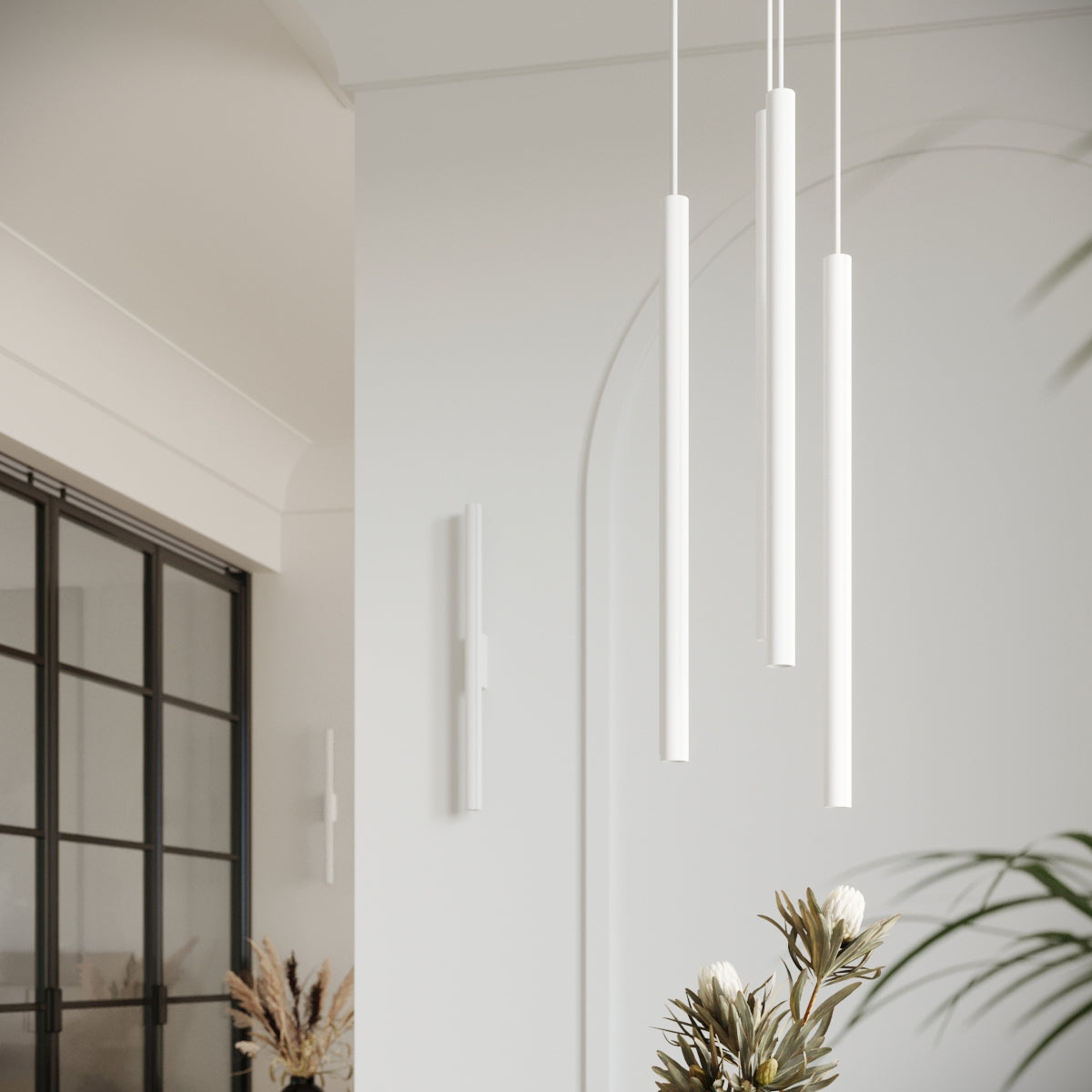 Lampe suspendue Halo 2 blanc