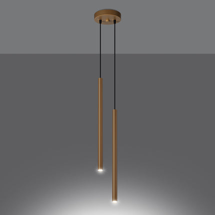 Lampe pendante Halo 2 or