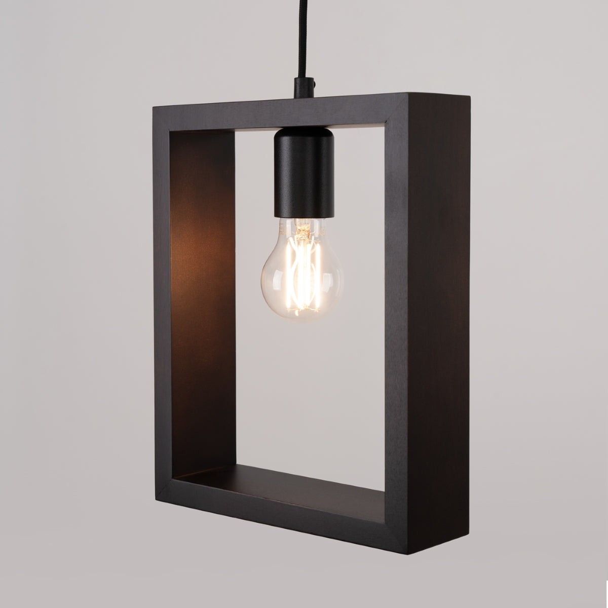 Lampe suspendue Cadre Pure wengé