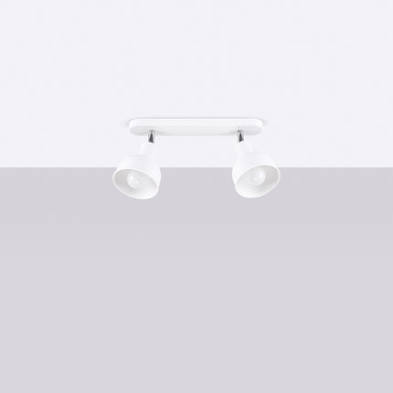 Plafonnier Cloche Réglable Elba 2 blanc