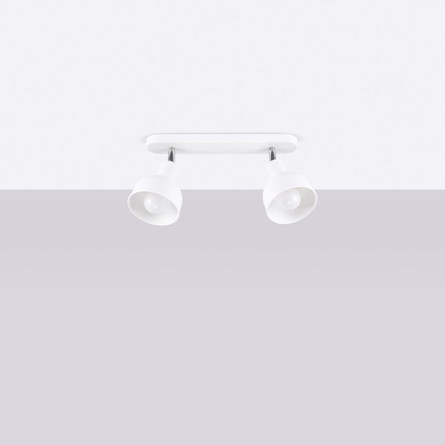 Plafonnier Cloche Réglable Elba 2 blanc