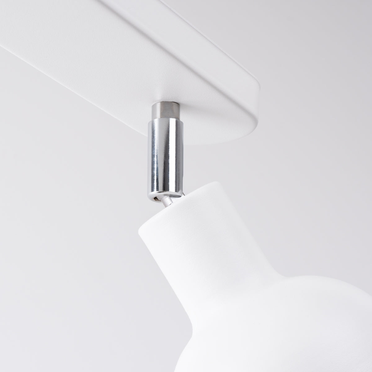 Elba 2 Adjustable Bell Ceiling Light White