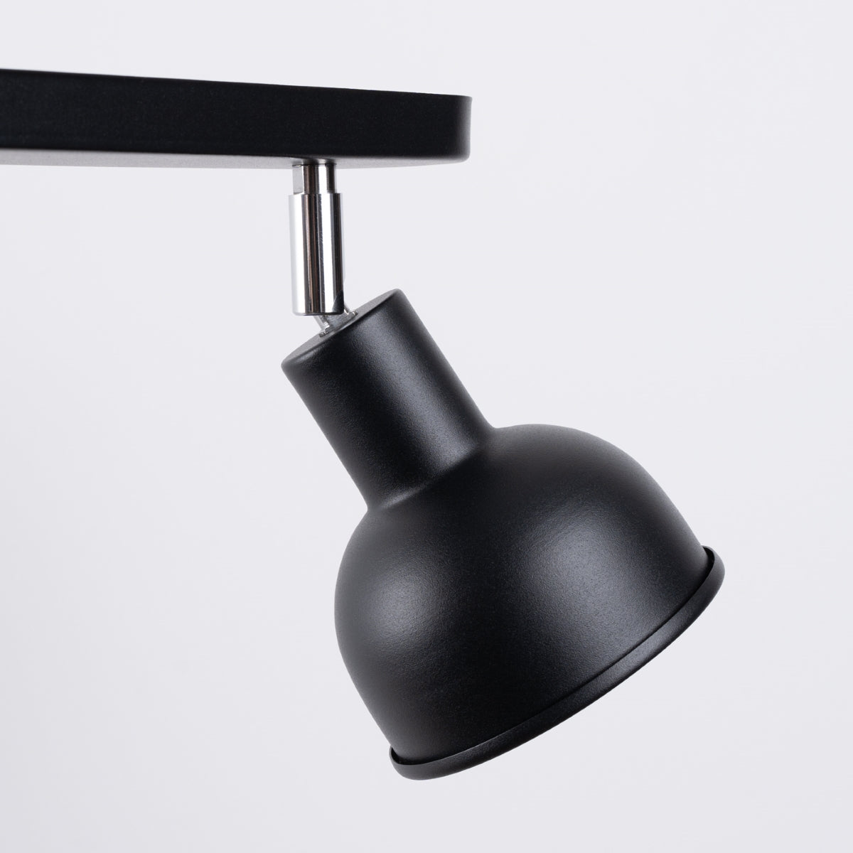 Elba 2 Adjustable Bell Ceiling Light Black