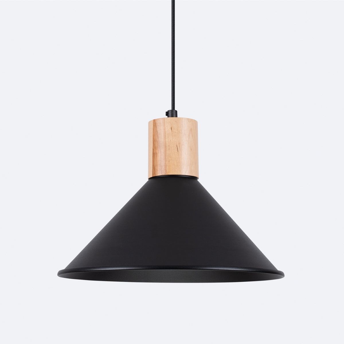 Modern Cone Pendant Lamp Black