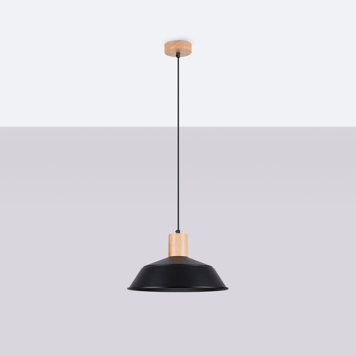 Loft Minimalist Black Pendant Lamp