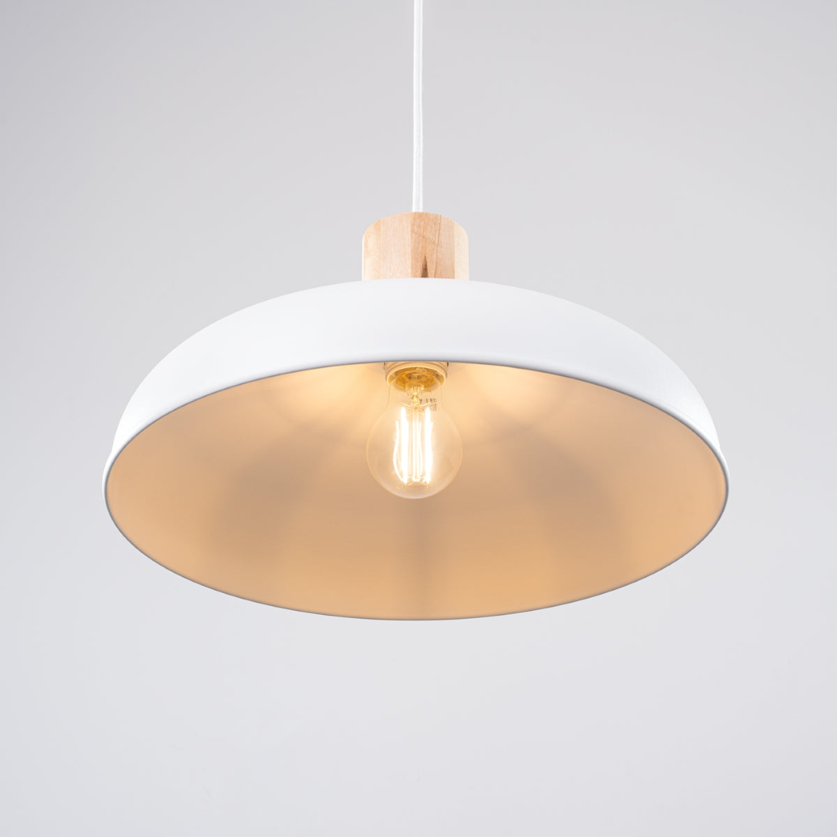 Luminis Minimalist White Suspension