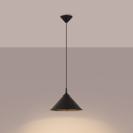 Lampe suspendue Pur Zuna noir