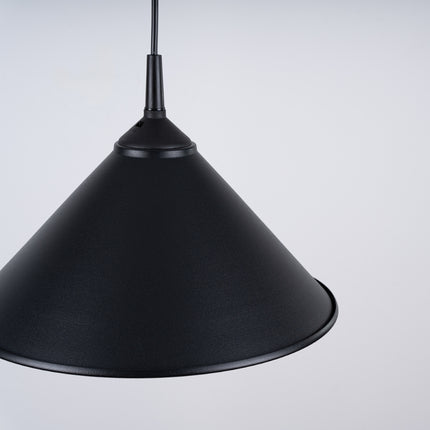Lampe suspendue Pur Zuna noir