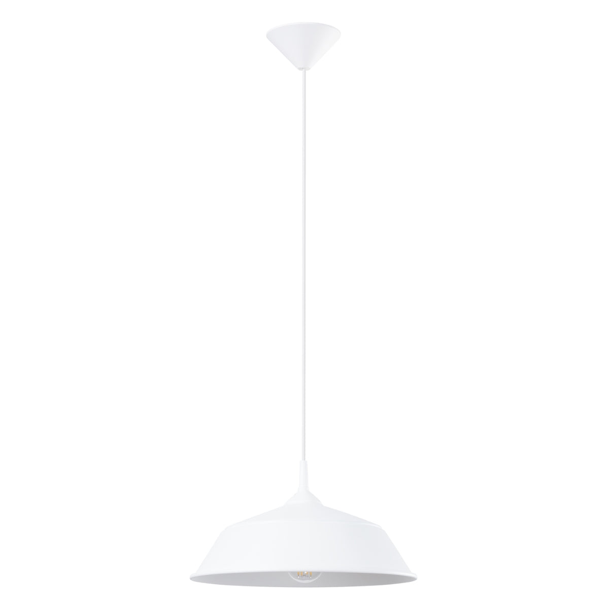 Pur Frika white hanging lamp