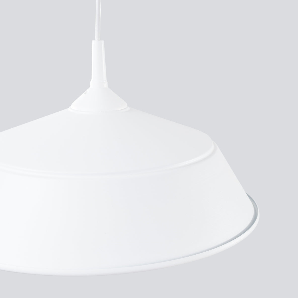 Lampe suspendue Pur Frika blanc