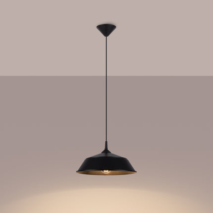 Pur Frika black hanging lamp