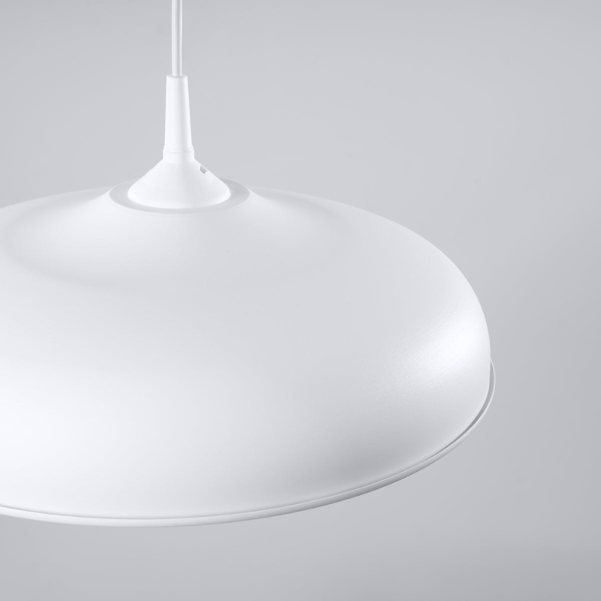 Lampe suspendue Pur Gina blanc