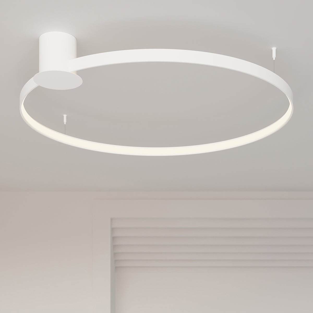 Ceiling light Ring Solis 110 white 3000K