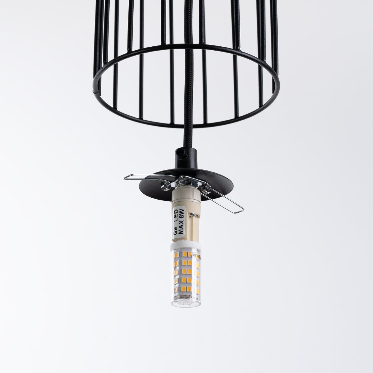 Lampe suspendue BRINA 1 noir