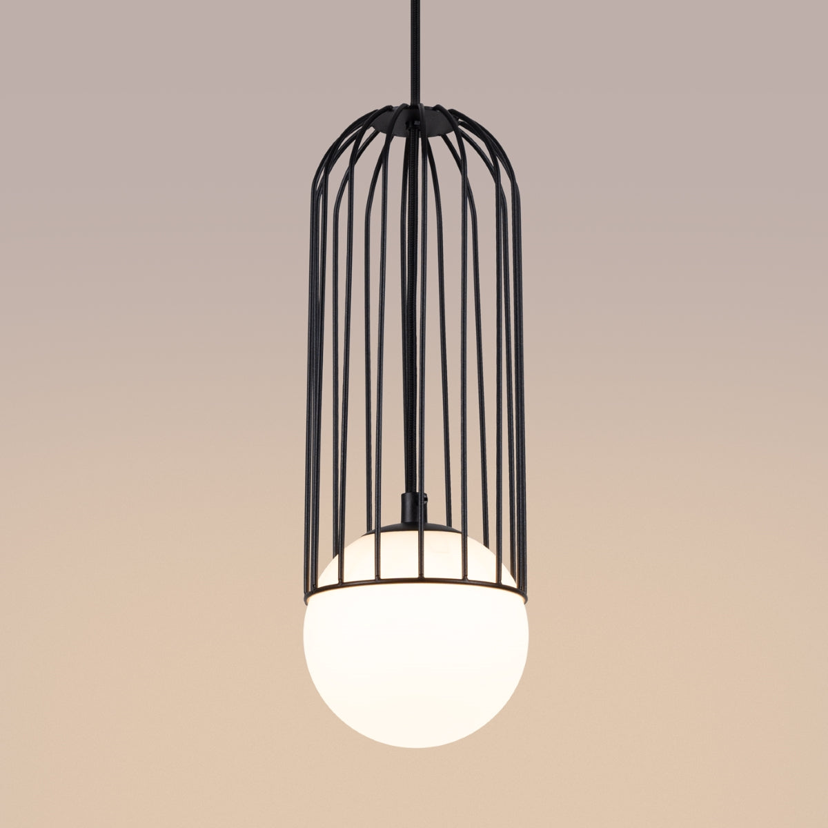 Lampe suspendue BRINA 1 noir