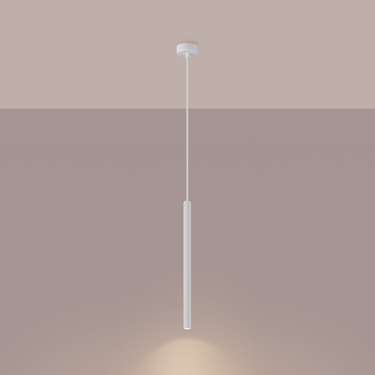 Lampe suspendue ARCHE 1 blanc