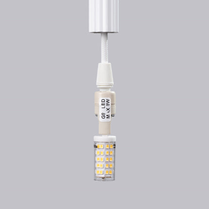 3P white Cannelé Design Suspension