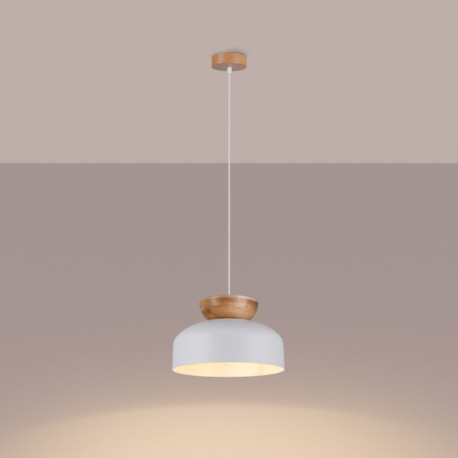 Suspension Douceur Bois blanc