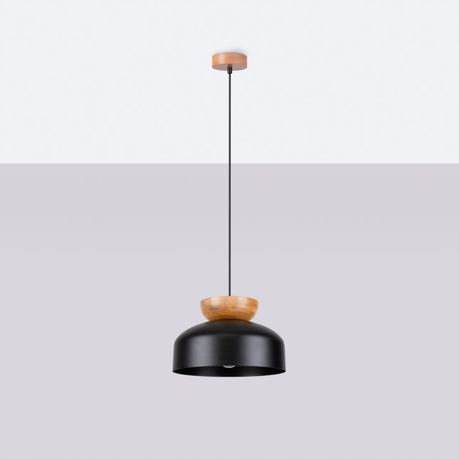Suspension Douceur Bois noir