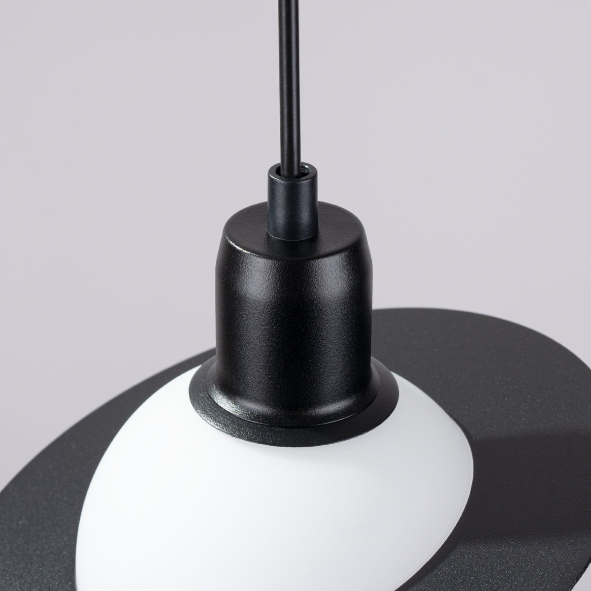 Lampe suspendue Saturne 3P noir