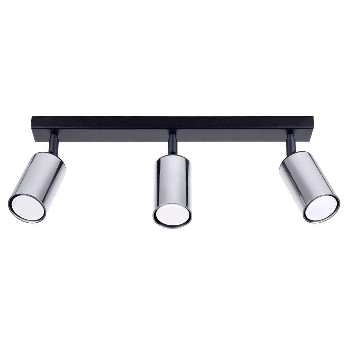 Steel Luxury 3 ceiling light black/chrome