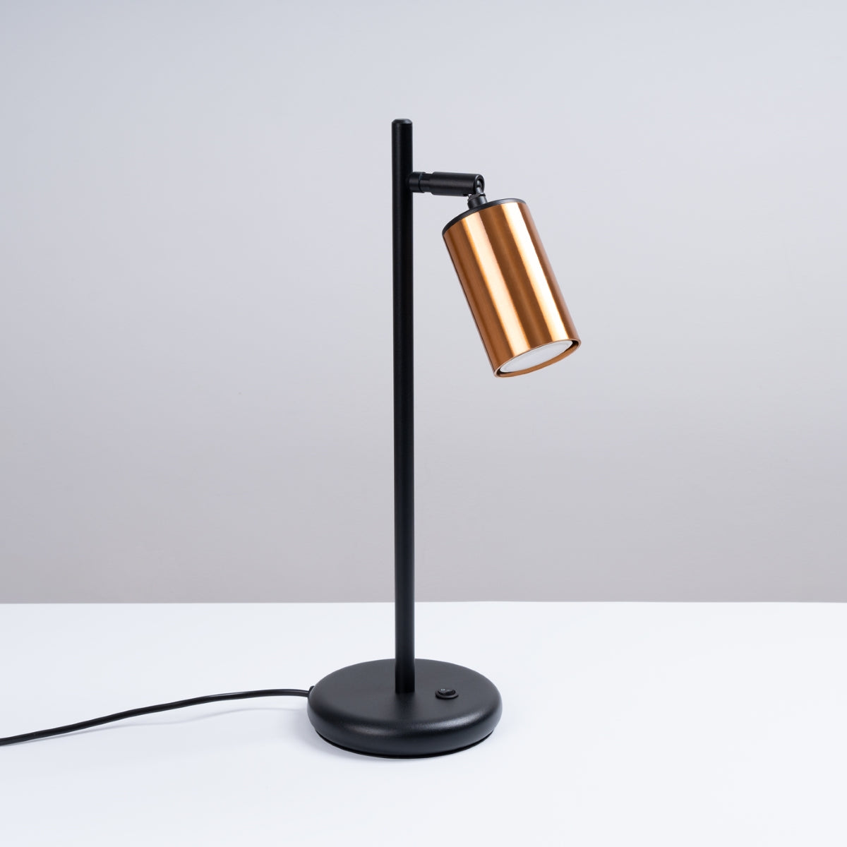 Steel Luxury table lamp black/copper