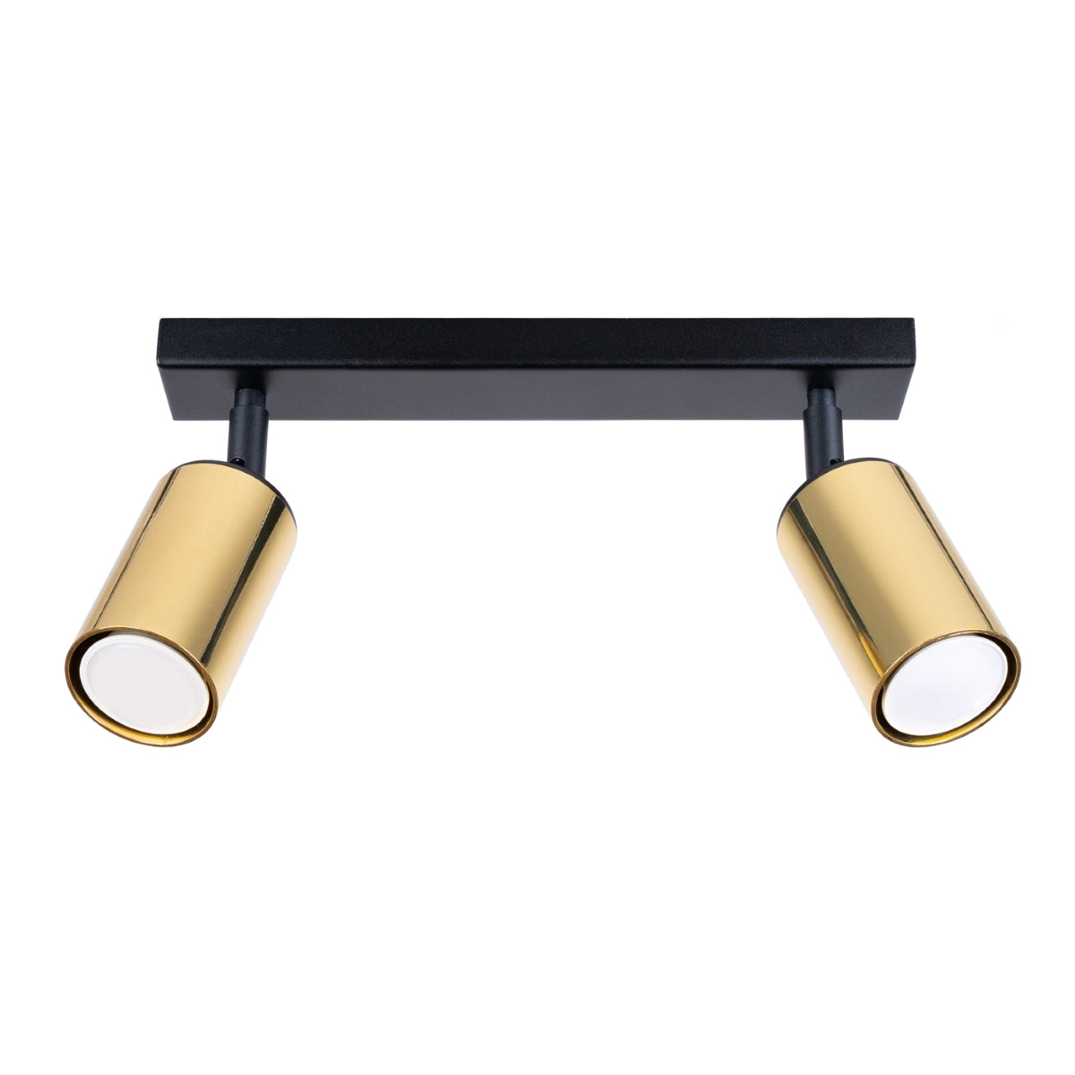 Steel Luxury Ceiling Light 2 Black/Gold