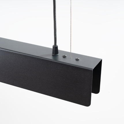 Lampe suspendue Barre Moderne noir