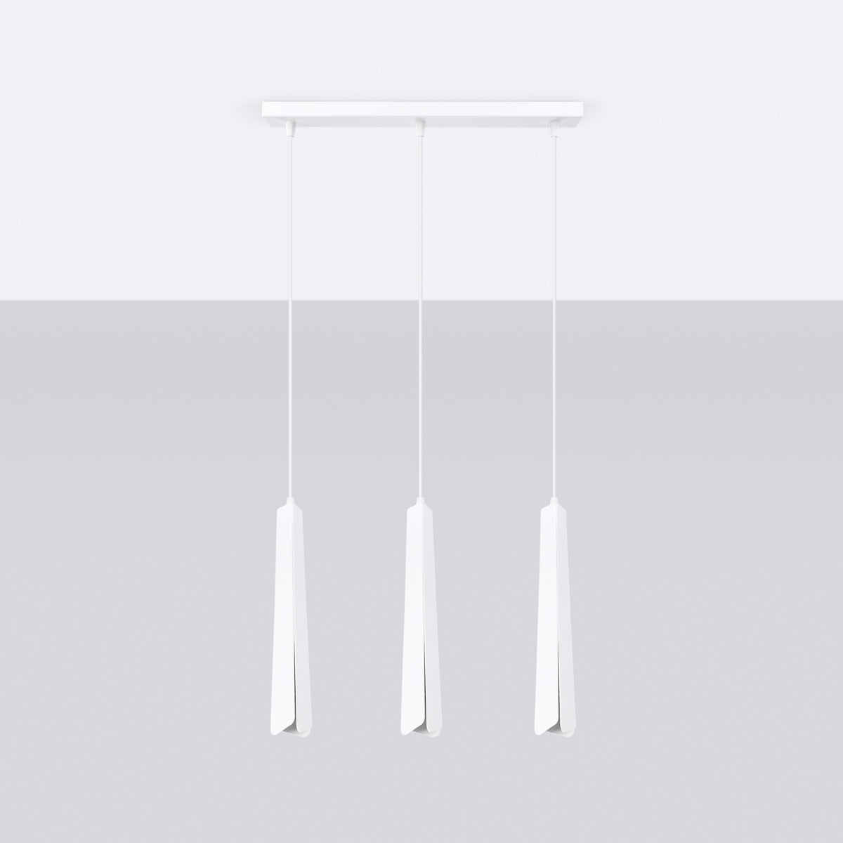 Modern Prism Suspension 3L white