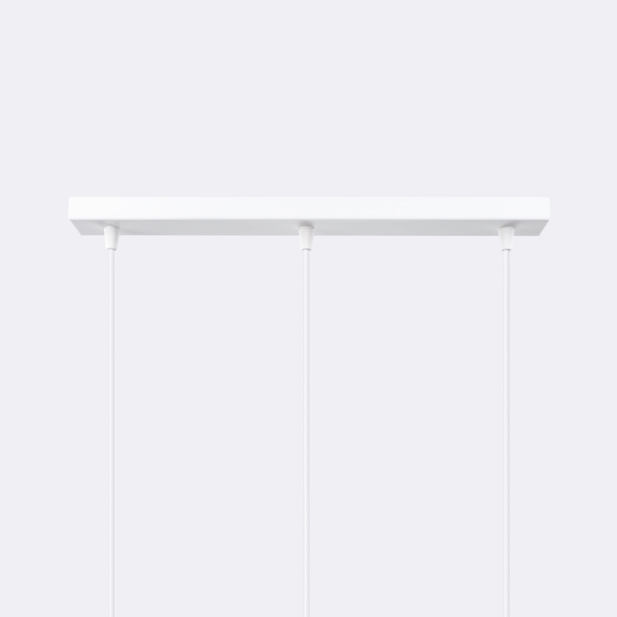 Suspension Prisme Moderne 3L blanc