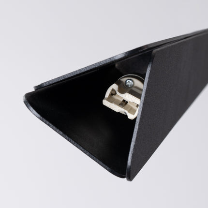 Moderne Prism Pendelleuchte 3P schwarz