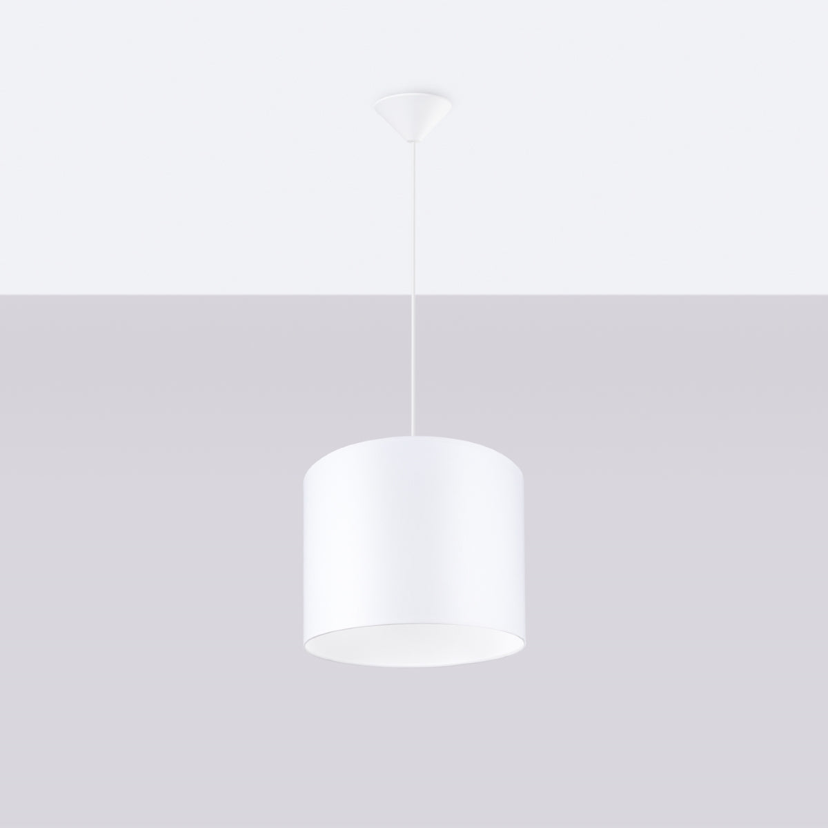 Loft Cylindrical Suspension 30 white