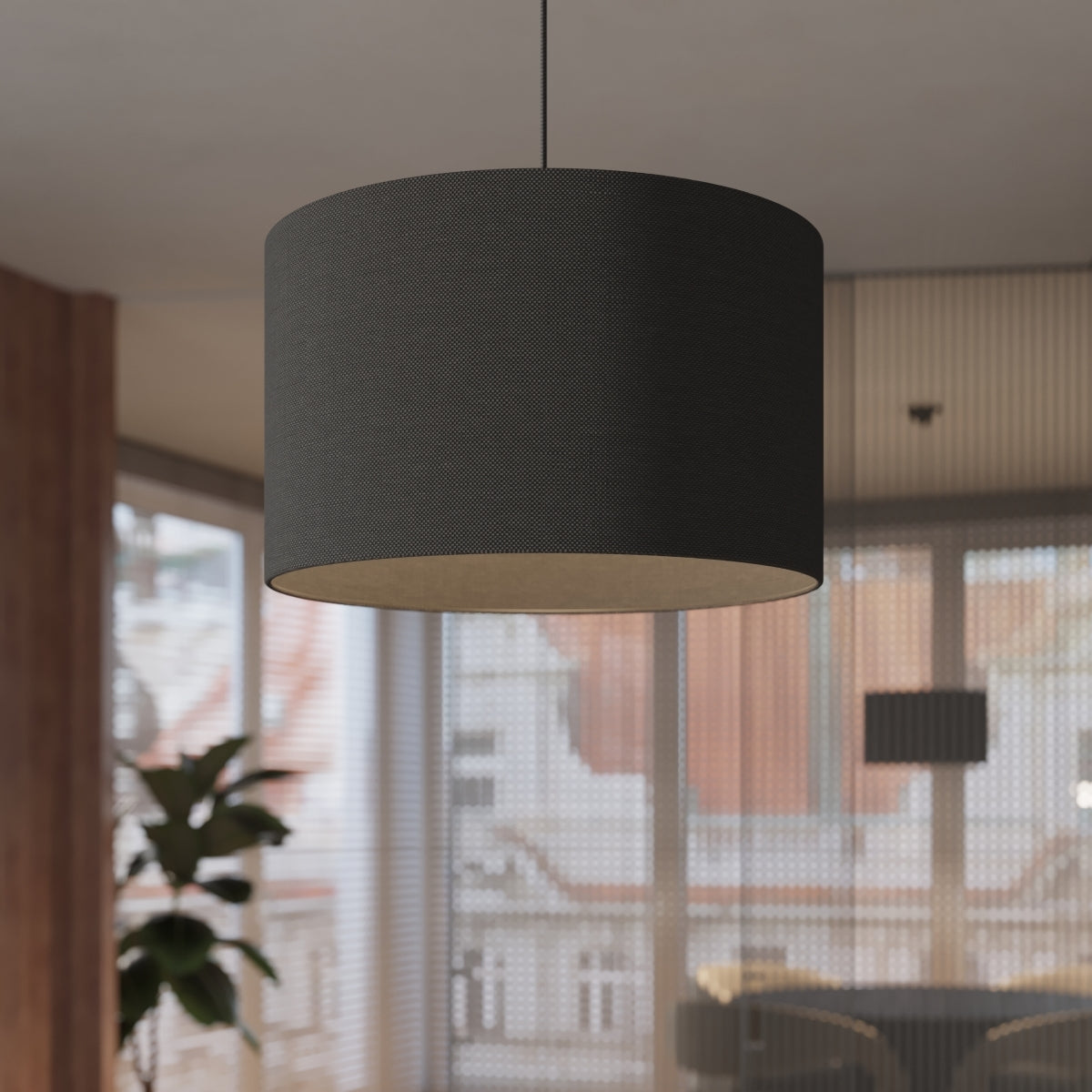 Loft Cylindrical 30 black suspension