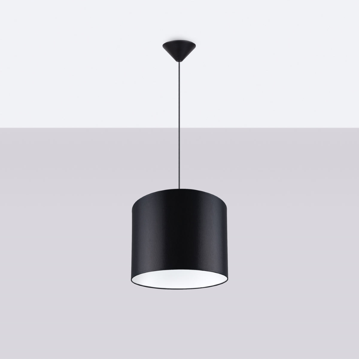 Suspension Loft Cylindrique 30 noir