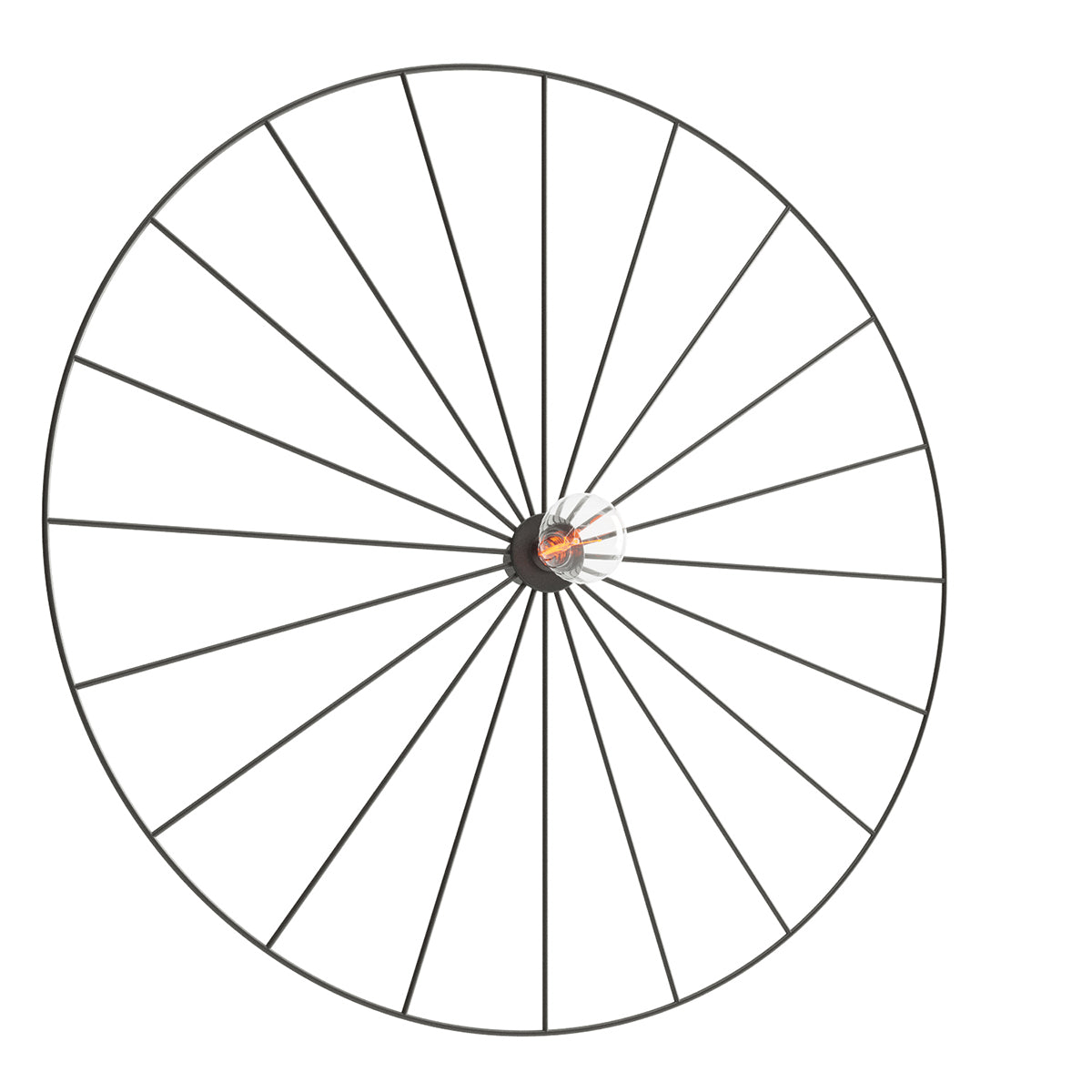 Runde modulare Wand-/Deckenleuchte 60 cm