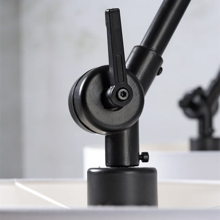 Suspension Amsterdam 5 Bras Tissu Noir 195 cm