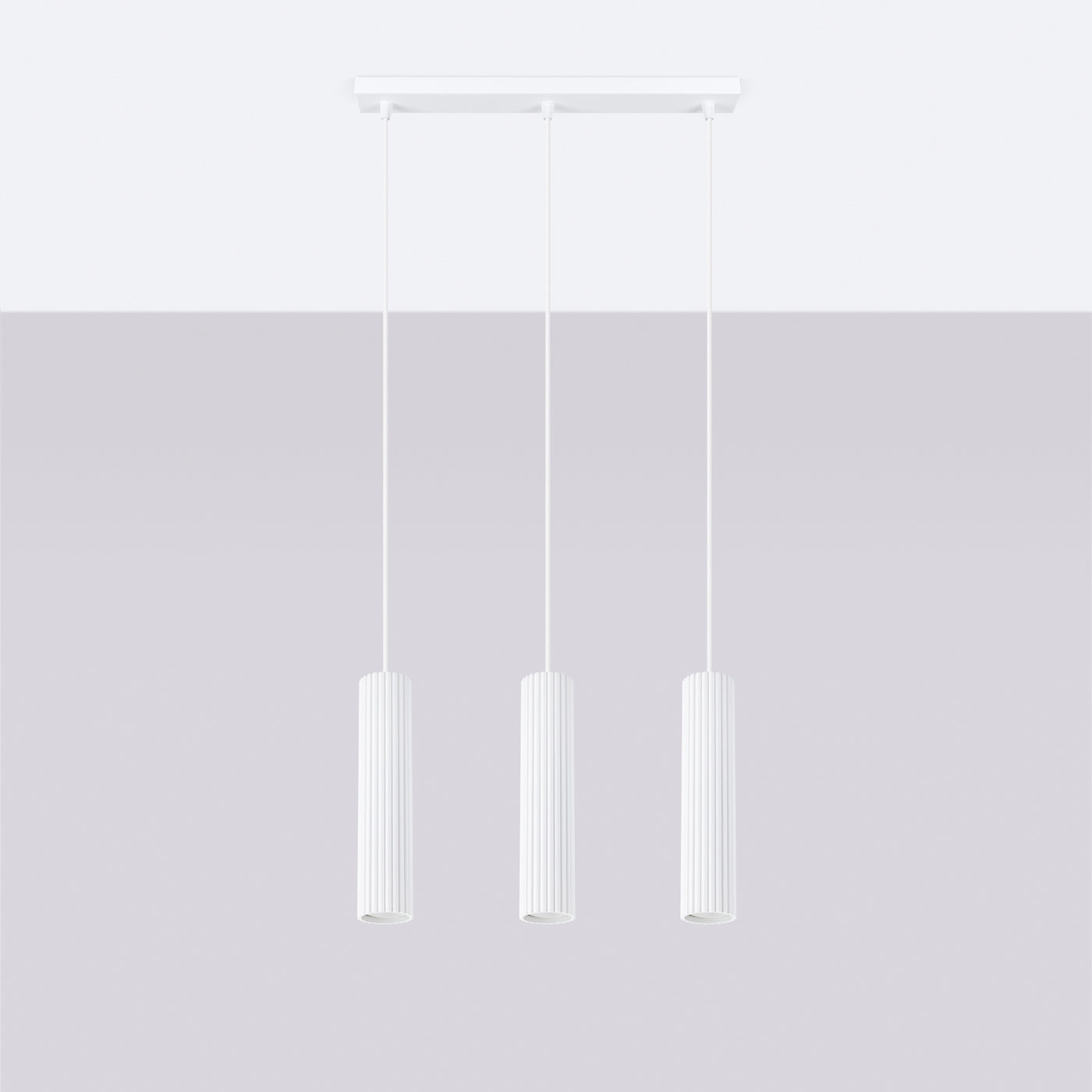 Lampe Suspendue Oslo 3L blanc