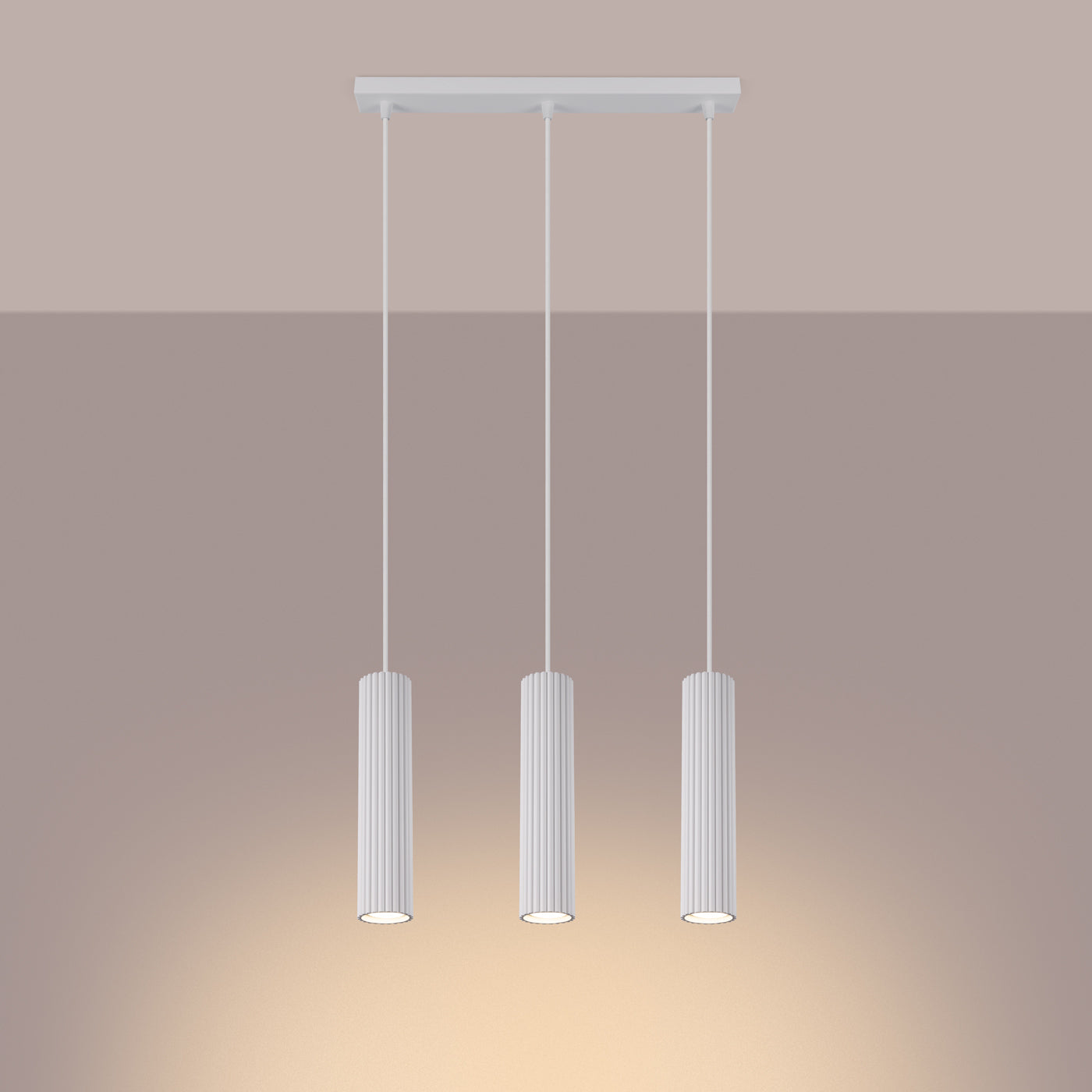 Lampe Suspendue Oslo 3L blanc