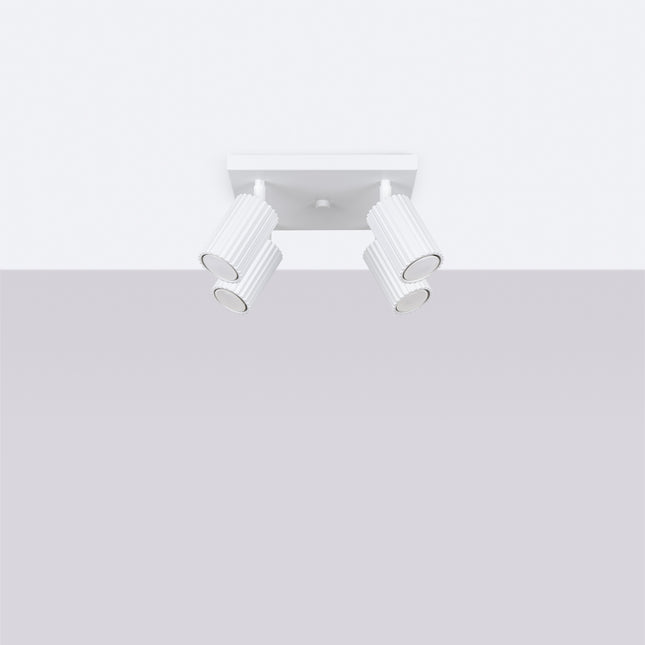 Deckenleuchte Oslo 4 weiß