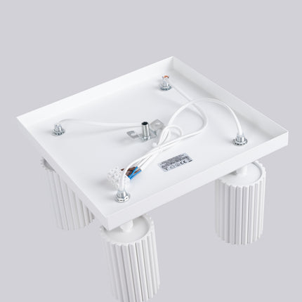 Oslo 4 white ceiling light