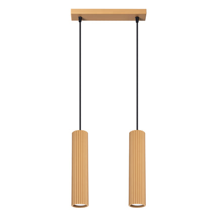 Oslo 2 gold pendant lamp
